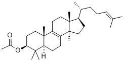 CAS#: 2671-68-3， [(3S,10S,13R,14R,17R)-4,4,10,13,14-Pentamethyl-17-[(2R)-6-Methylhept-5-En-2-Yl]-2,3,5,6,7,11,12,15,16,17-Decahydro-1H-Cyclopenta[a]Phenanthren-3-Yl] Acetate