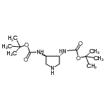 CAS#: 267228-02-4， Bis(2-Methyl-2-Propanyl) (3R,4R)-3,4-Pyrrolidinediylbiscarbamate