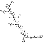 CAS#: 267234-08-2， N-Benzylglycylglycylglycyl-L-Phenylalanyl-L-Threonylglycyl-L-Alanyl-L-Arginyl-L-Lysyl-L-Seryl-L-Alanyl-L-Arginyl-L-Lysinamide