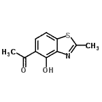 CAS#: 26749-58-6， 1-(4-Hydroxy-2-Methyl-1,3-Benzothiazol-5-Yl)Ethanone