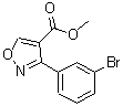 CAS#: 267651-85-4， Methyl 3-(3-Bromophenyl)-1,2-Oxazole-4-Carboxylate
