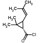 CAS#: 26770-95-6， (1S)-2,2-Dimethyl-3-(2-Methyl-1-Propen-1-Yl)Cyclopropanecarbonyl Chloride