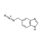 CAS#: 267875-43-4， 5-(Azidomethyl)-1H-Benzimidazole