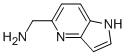 structure of CAS# 267876-26-6, 1H-Pyrrolo[3,2-b]Pyridine-5-Methanamine;(1H-Pyrrolo[3,2-B]Pyridin-5-Yl)Methanamine 2Hcl;1H-Pyrrolo[3,2-B]Pyridine-5-Methanamine(9CI);(1H-Pyrrolo[3,2-B]Pyridin-5-Yl)Methanamine