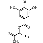CAS#: 26818-10-0， 3-Oxo-2-Butanyl 3,4,5-Trihydroxybenzoate