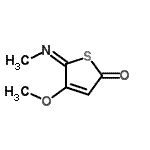 CAS#: 268213-32-7， (5E)-4-Methoxy-5-(Methylimino)-2(5H)-Thiophenone