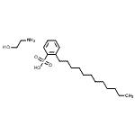 CAS#: 26836-07-7， 2-Dodecylbenzenesulfonic Acid - 2-Aminoethanol (1:1)