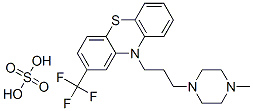 CAS#: 26887-03-6， 10-[3-(4-Methyl-1-Piperazinyl)Propyl]-2-(Trifluoromethyl)Phenothiazine Sulphate