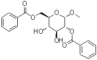 CAS#: 26927-44-6， Methyl 2,6-Di-O-Benzoyl-alpha-D-Glucopyranoside