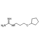 CAS#: 2694-19-1， 1-[3-(Cyclopentyloxy)Propyl]Guanidine