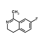 CAS#: 269402-41-7， 7-Fluoro-1-Methyl-3,4-Dihydroisoquinoline