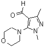 CAS#: 26990-69-2， 1,3-Dimethyl-5-(4-Morpholinyl)-1H-Pyrazole-4-Carboxaldehyde