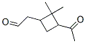 CAS#: 2704-78-1， 2-(3-Acetyl-2,2-Dimethylcyclobutyl)Acetaldehyde