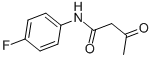 structure of CAS# 2713-85-1, N-(4-Fluorophenyl)-3-Oxo-Butanamide;N-(4-Fluorophenyl)-3-Oxo-Butanamide;N-(4-Fluorophenyl)-3-Keto-Butyramide;4G-941