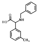 CAS#: 271583-30-3， (Benzylamino)(3-Methylphenyl)Acetic Acid