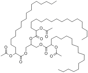 CAS#: 27233-00-7， (Acetyloxy)-Octadecanoic Acid 1,1',1''-(1,2,3-Propanetriyl) Ester