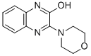 structure of CAS# 2725-16-8, 3-Morpholin-4-Yl-1H-Quinoxalin-2-One;3-Morpholino-1H-Quinoxalin-2-One;Mls000569666;Zinc03272877