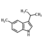 CAS#: 27321-32-0， 3-Isopropyl-5-Methyl-1H-Indole