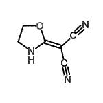 CAS#: 2733-51-9， 1,3-Oxazolidin-2-Ylidenemalononitrile