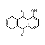 CAS#: 27354-06-9， 5-Hydroxy-1,4-Dihydro-9,10-Anthracenedione
