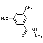 结构式 CAS# 27389-49-7, 3,5-二甲基苯甲酰肼