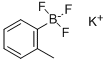structure of CAS# 274257-34-0, Potassium (2-Methylphenyl)Trifluoroborate;POTASSIUM (2-METHYLPHENYL)TRIFLUOROBORATE;POTASSIUM O-TOLYLTRIFLUOROBORATE