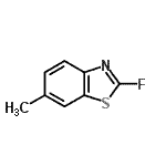 CAS#: 27484-67-9， 2-Fluoro-6-Methyl-1,3-Benzothiazole