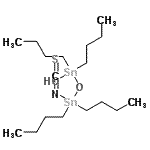 structure of CAS# 27515-11-3, Dibutyl-(Dibutyl-Hydroxy-Stannyl)Oxy-Isothiocyanato-Stannane;1-Hydroxy-3-(isothiocyanato)-1,1,3,3-tetrabutyldistannoxane;674214_ALDRICH