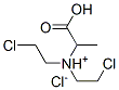 CAS#: 2752-21-8， Bis(2-Chloroethyl)-(1-Hydroxy-1-Oxopropan-2-Yl)Azanium Chloride