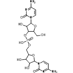 CAS#: 27552-98-3， [5-(4-Amino-2-Oxo-Pyrimidin-1-Yl)-3,4-Dihydroxy-Tetrahydrofuran-2-Yl]Methyl [5-(4-Amino-2-Oxo-Pyrimidin-1-Yl)-4-Hydroxy-2-(Hydroxymethyl)Tetrahydrofuran-3-Yl] Hydrogen Phosphate