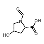 CAS#: 27585-28-0， 1-Formyl-4-Hydroxy-L-Proline