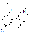 CAS#: 27684-92-0， 5-Chloro-2-Ethoxy-N,N-Dimethyl-beta-(1-Methylpropyl)Benzeneethanamine