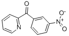 structure of CAS# 27693-37-4, 2-(3-Nitrobenzoyl)Pyridine;(2-Nitrophenyl)-(2-Pyridyl)Methanone;(2-Nitrophenyl)-Pyridin-2-Yl-Methanone;2-(2-Nitrobenzoyl)Pyridine