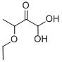 structure of CAS# 27762-78-3, Kethoxal;3-Ethoxy-1,1-Dihydroxy-Butan-2-One;D04651;Kethoxal (Usan)