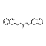 CAS 登录号：27766-21-8， N'',N'''-二-2(1H)-萘亚基硫代卡巴肼