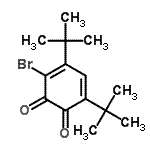 CAS#: 27807-90-5， 3-Bromo-4,6-Bis(2-Methyl-2-Propanyl)-1,2-Benzoquinone