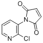 结构式 CAS# 278610-39-2, 1-(2-氯-3-吡啶基)-2,5-二氢-1H-吡咯-2,5-二酮