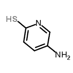 structure of CAS# 27885-56-9, 5-Amino-2(1H)-Pyridinethione;3-Amino-6-mercaptopyridine