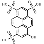 CAS#: 27928-00-3， 8-Hydroxy-1,3,6-Pyrenetrisulfonic Acid