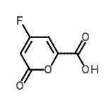 CAS#: 279689-05-3， 4-Fluoro-2-Oxo-2H-Pyran-6-Carboxylic Acid