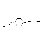 CAS#: 280122-12-5， 3-(trans-4-Propylcyclohexyl)-2-Propynenitrile