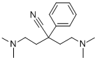 CAS#: 2809-47-4, 4-Dimethylamino-2-(2-Dimethylaminoethyl)-2-Phenylbutanenitrile