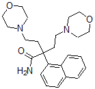 CAS#: 2817-59-6， 4-Morpholin-4-Yl-2-(2-Morpholin-4-Ylethyl)-2-Naphthalen-1-Ylbutanamide
