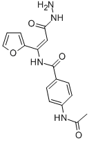 CAS#: 28201-92-5， alpha-(4-Acetamidobenzamido)-2-Furanacrylic Acid Hydrazide