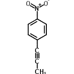 CAS#: 28289-83-0， 1-Nitro-4-(1-Propyn-1-Yl)Benzene