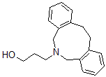 CAS#: 28312-79-0， 5,7,12,13-Tetrahydro-6H-Dibenz[c,g]Azonine-6-Propan-1-Ol