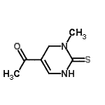 CAS#: 283168-73-0， 1-(3-Methyl-2-Thioxo-1,2,3,4-Tetrahydro-5-Pyrimidinyl)Ethanone