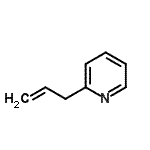 structure of CAS# 2835-33-8, 2-Allylpyridine