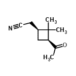 CAS#: 28353-00-6， [(1S,3S)-3-Acetyl-2,2-Dimethylcyclobutyl]Acetonitrile