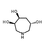 CAS#: 284031-37-4， (3R,4S,6S)-3,4,6-Azepanetriol